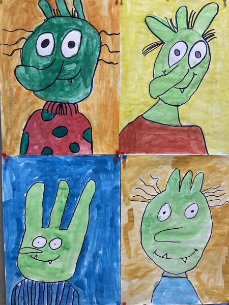 Die Olchis in der Hans-Thoma-Schule